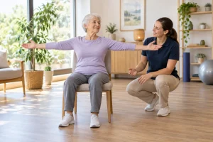Yoga chaise gratuit pour Maigrir Senior : Programme complet